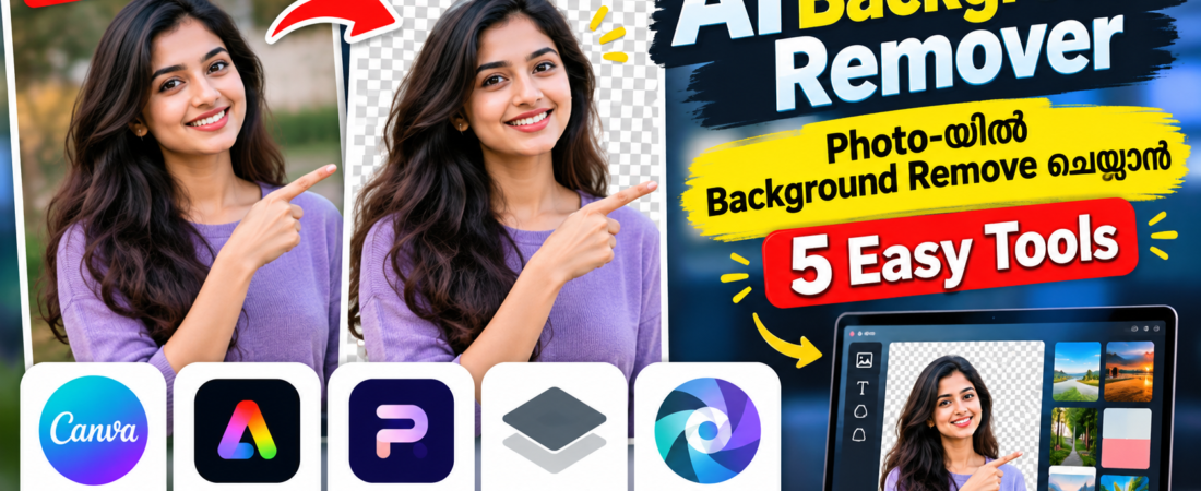 AI Background Remover: Photo-യിൽ Background Remove ചെയ്യാൻ 5 Easy Tools