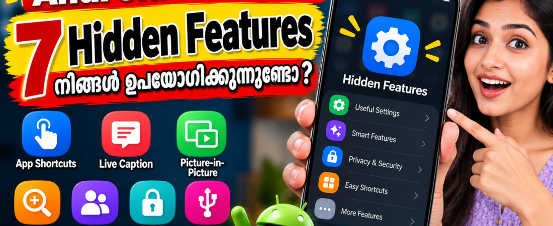 Android Hidden Features: Phone-ലെ 7 Useful Features